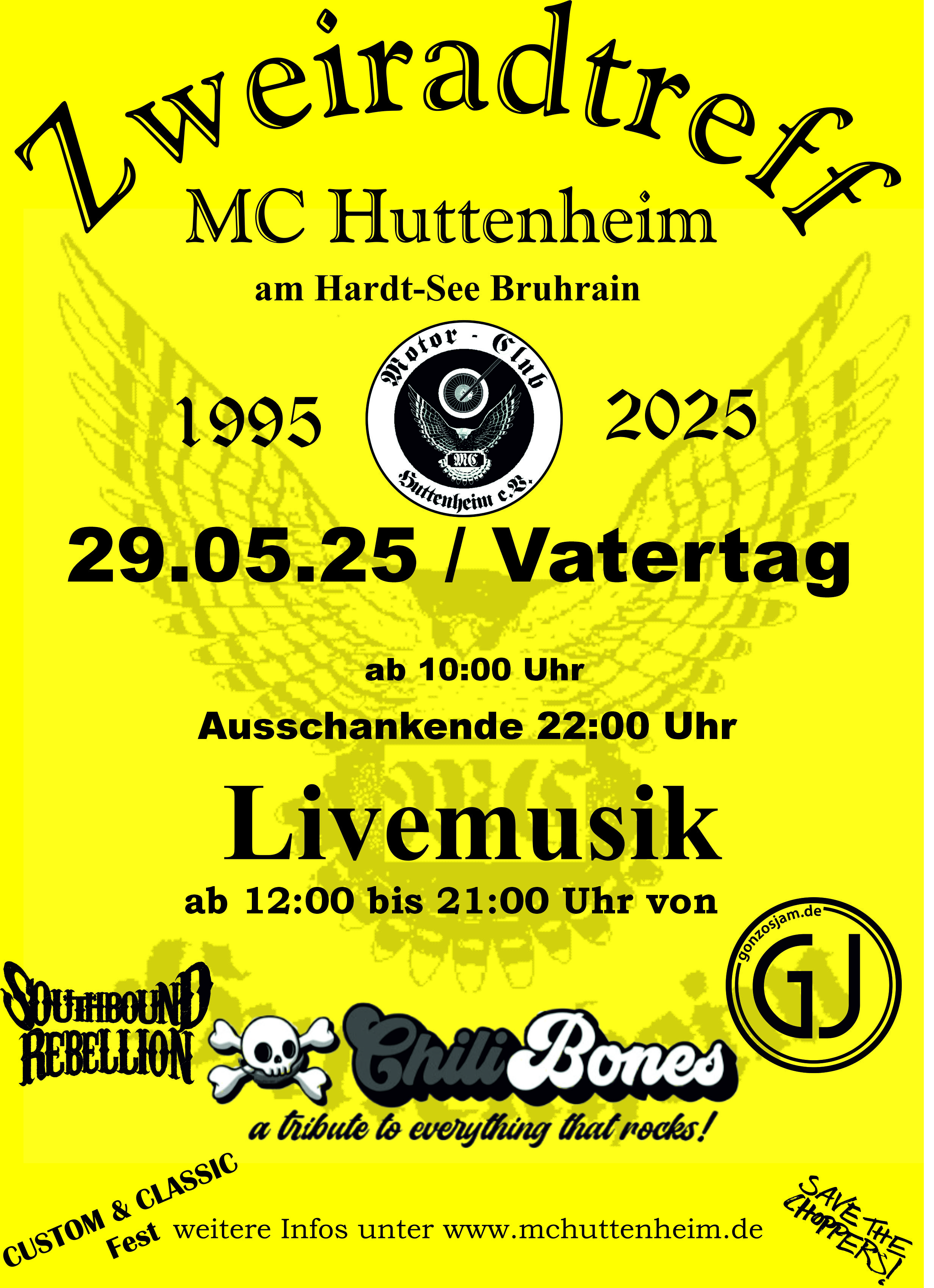 Zweiradtreff MC Huttenheim 2025_gelb